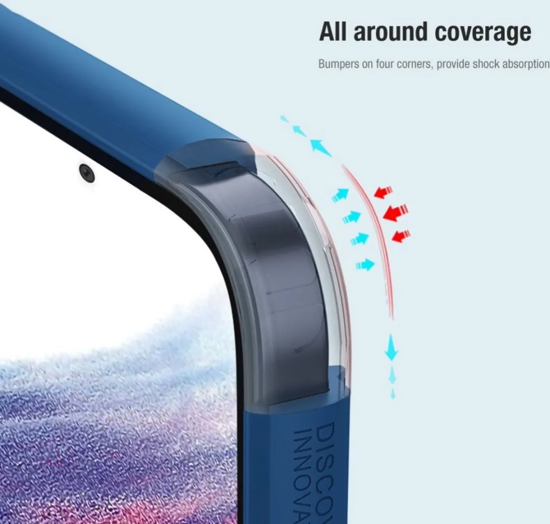 Nillkin Super Frosted Shield Back Cover Samsung Galaxy A54 - Zwart