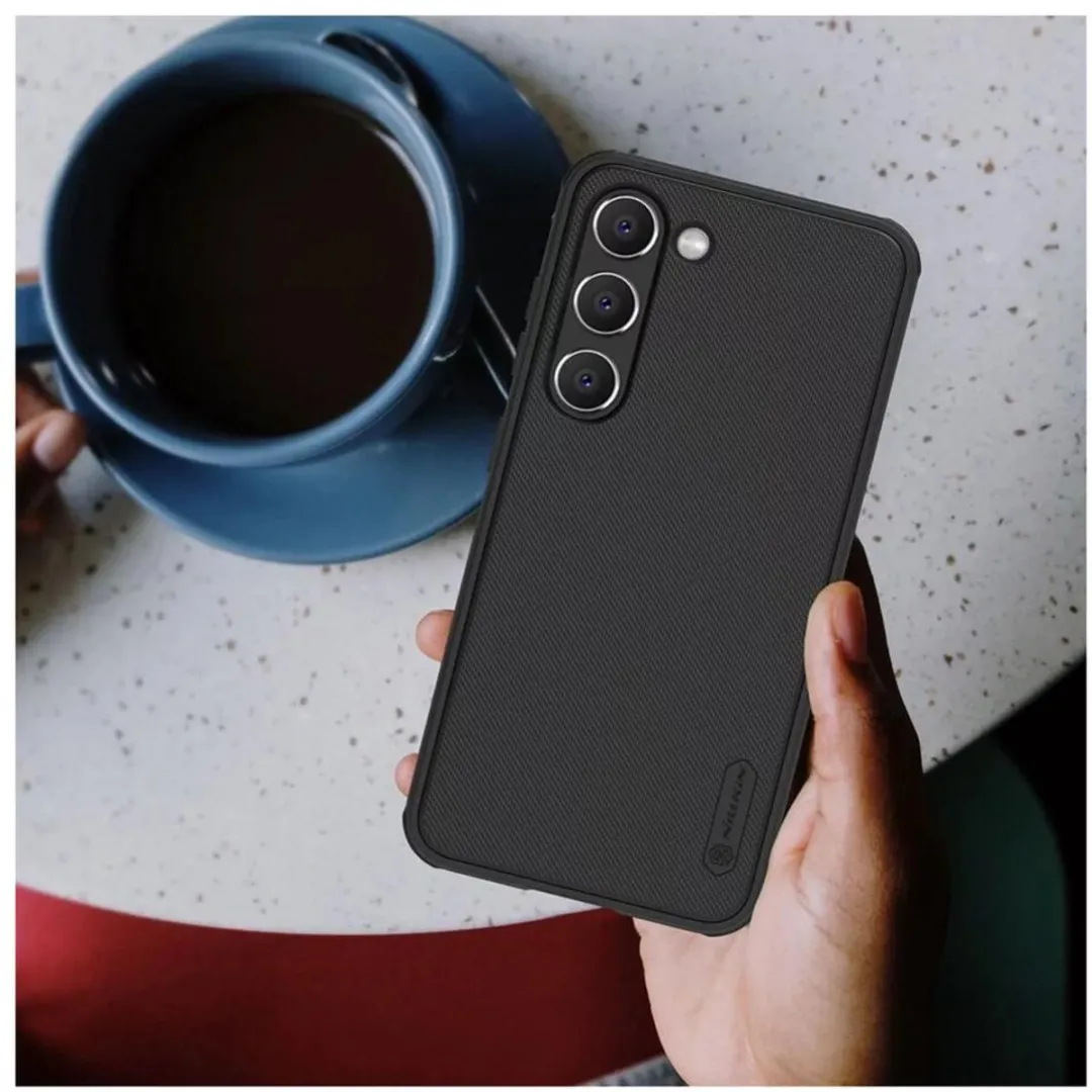 Nillkin Super Frosted Shield Back Cover Samsung Galaxy A54 - Zwart