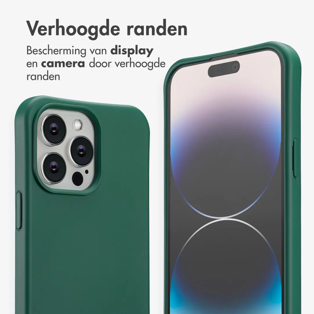 Imoshion Hoesje iPhone 14 Pro Max - Donkergroen MagSafe