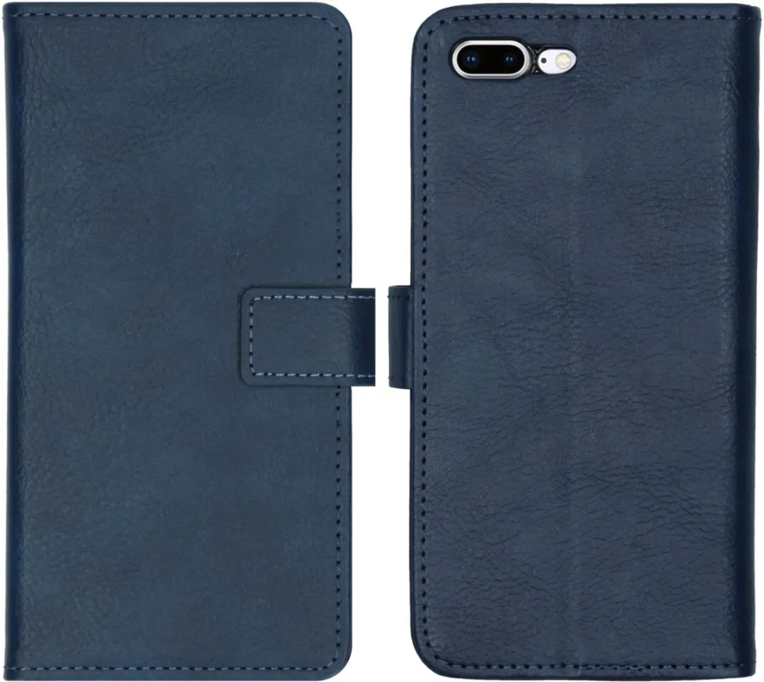 Imoshion Hoesje iPhone 8 Plus/7 Plus - Donkerblauw - 3 Pasjes