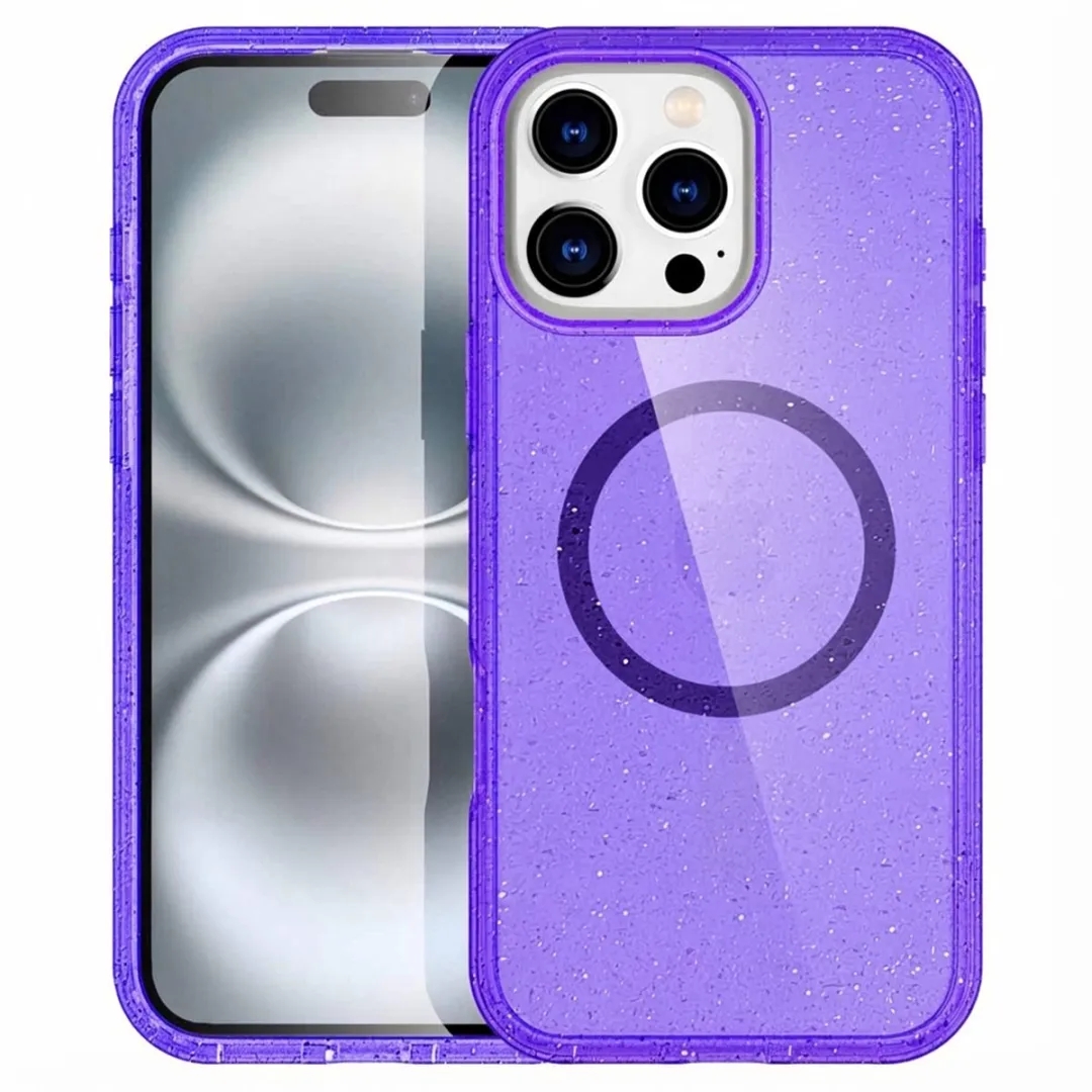 Imoshion Hoesje iPhone 16 Pro Sparkle Paars