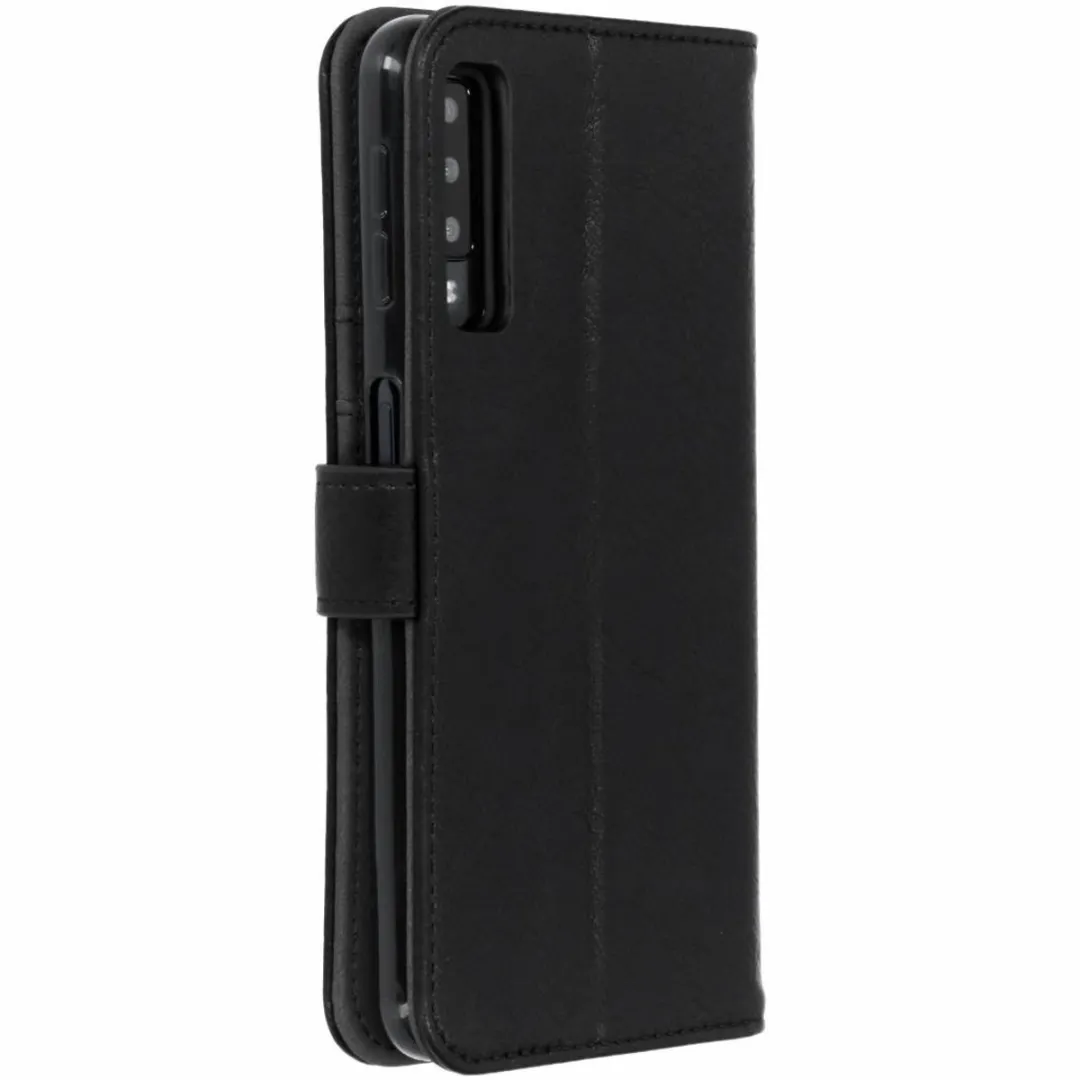 Imoshion Bookcase Hoesje Samsung Galaxy A7 (2018) - 3 Stuks - Zwart