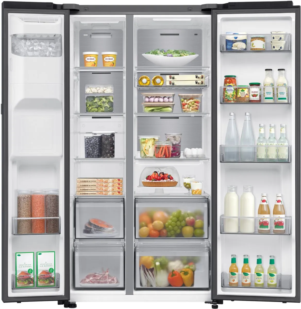 Samsung RS90F64EDF, Bespoke AI Amerikaanse Koelkast 9-serie AI Home 621L