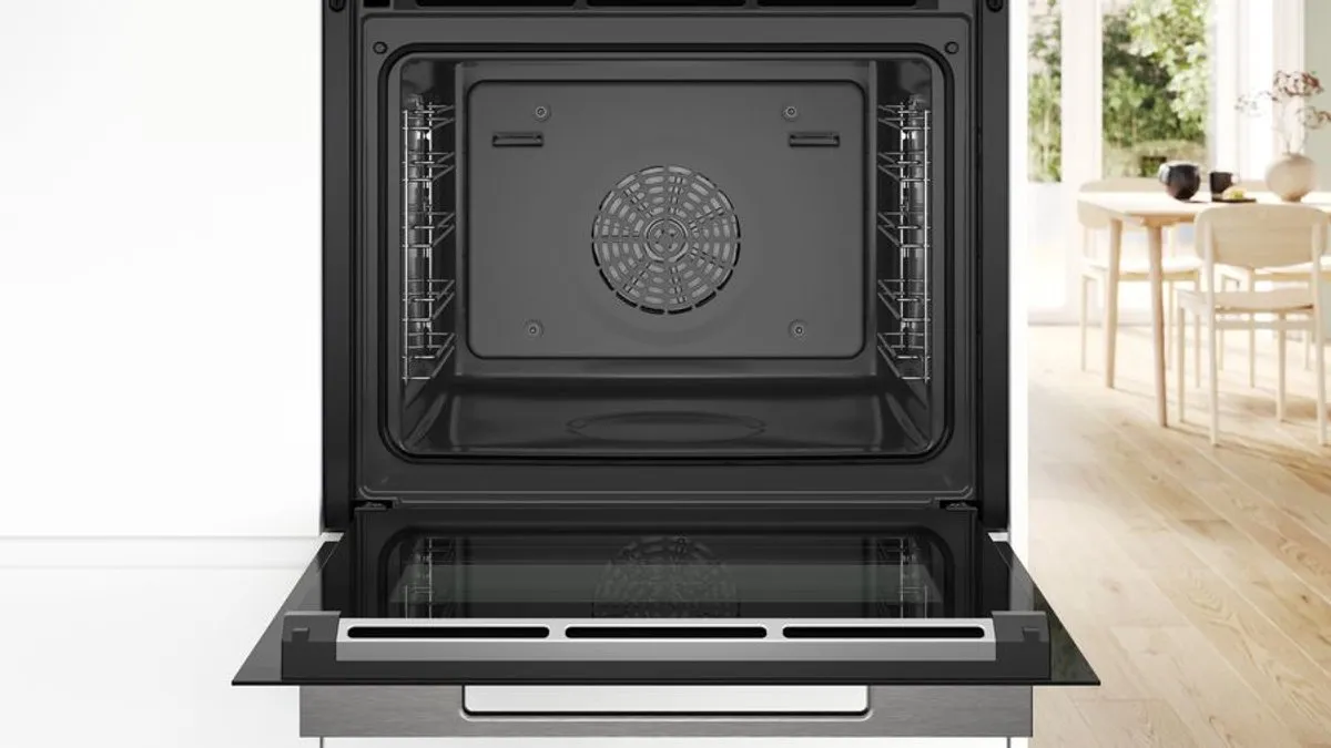 Bosch Serie 8 HSG7361B1 Inbouwoven 71L - Zwart