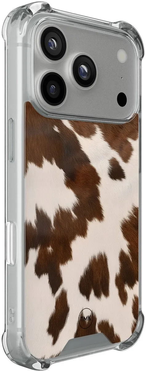 Casevibes iPhone 17 Pro Shockproof Hoesje - Cow Vibe - A/i17P/S/011