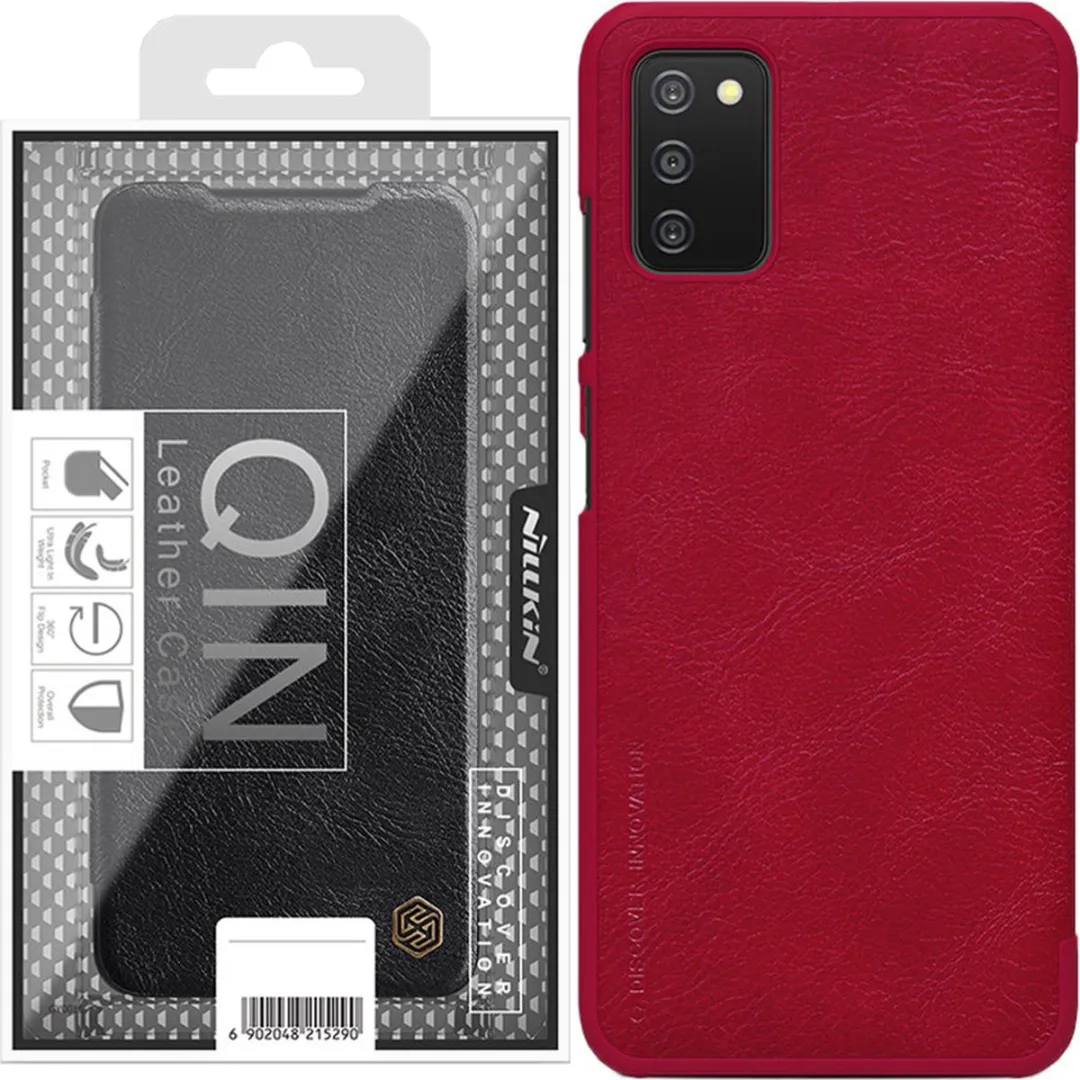 Nillkin Qin Leren Holsterhoes Samsung Galaxy A03s
