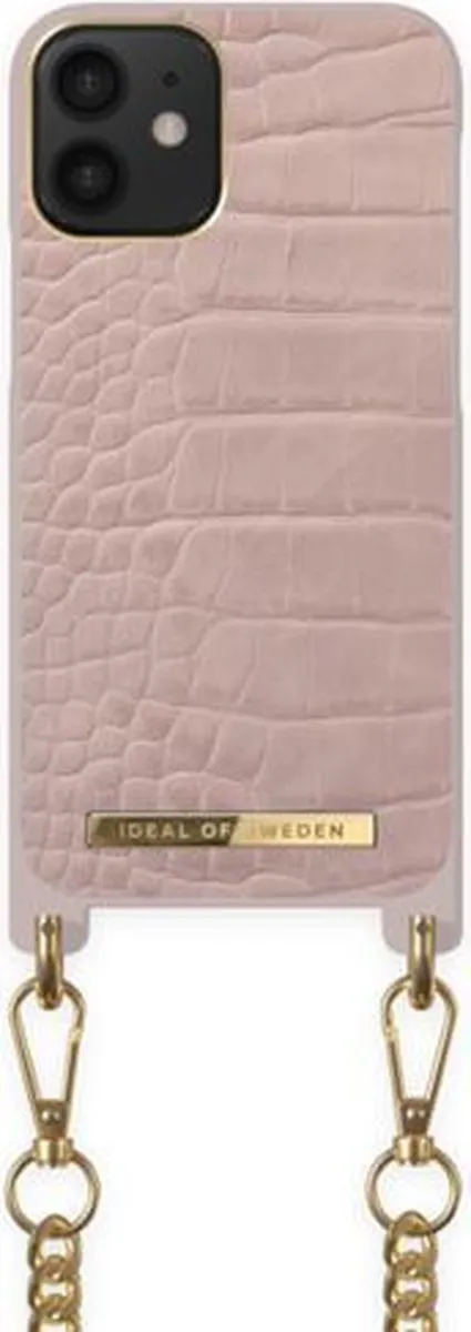 iDeal of Sweden Phone Necklace Case iPhone 12 Mini Misty Rose