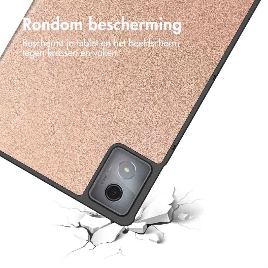 imoshion Tablethoes Lenovo Tab K11 Plus SH00085509 - Trifold Bookcase - Rosé goud