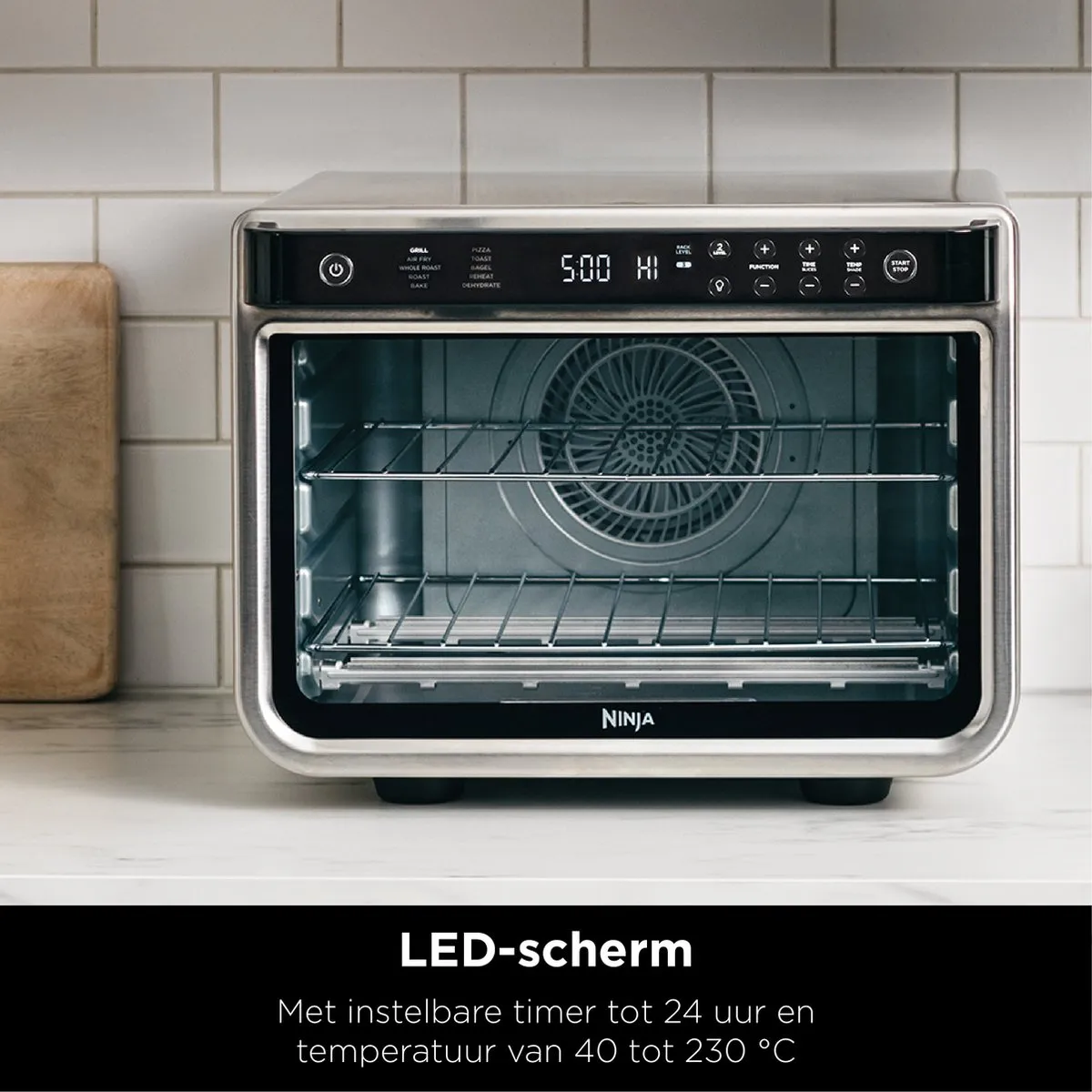 Ninja DT200EU Vrijstaande Oven - 29L - 2400W - Zilver