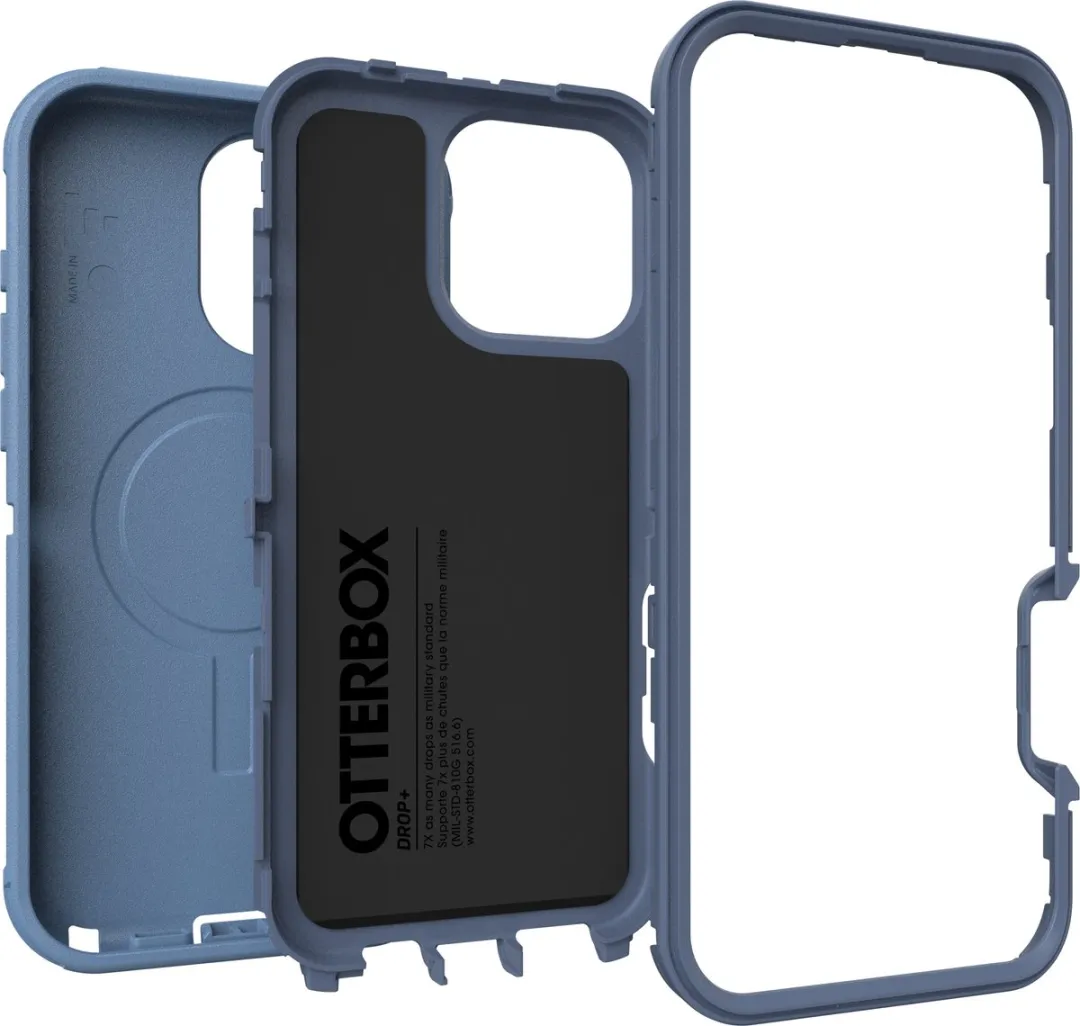 OtterBox Defender Mag Hoesje 77-95985 - iPhone 16 Pro Max - Baby Blue Jeans
