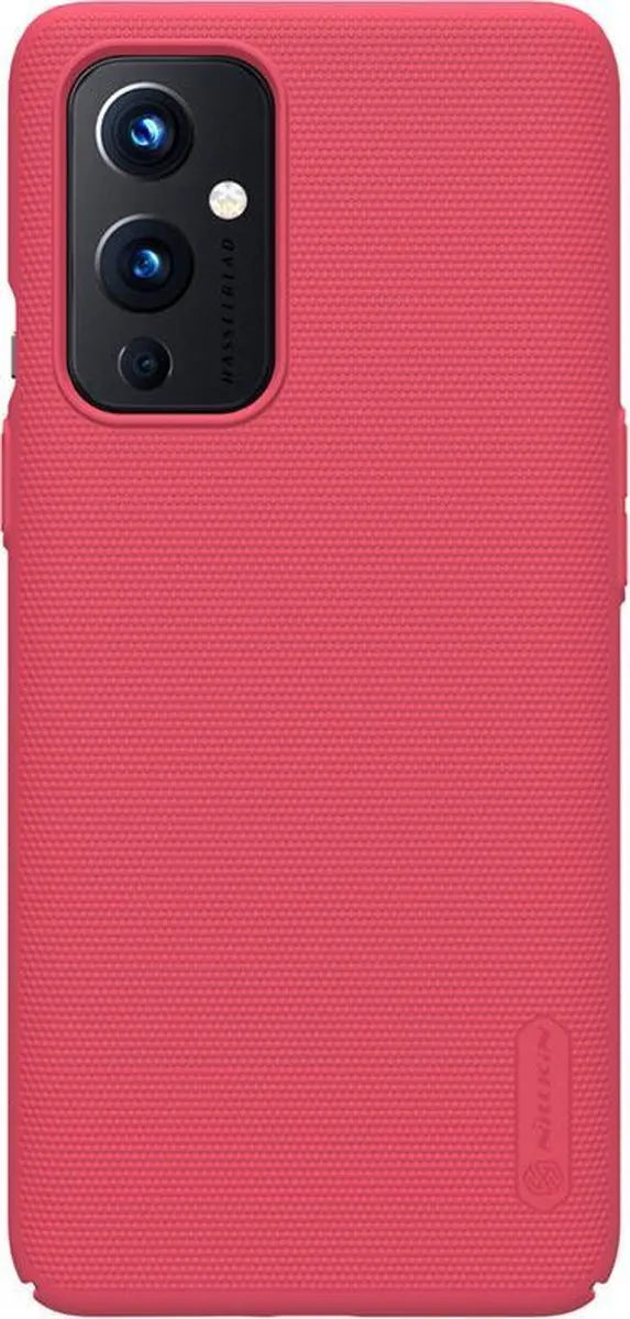 Nillkin Super Frosted Shield Hoesje OnePlus 9 - Rood - ONP9-07