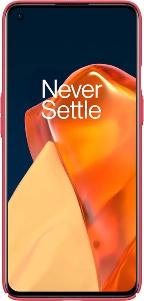 Nillkin Super Frosted Shield Hoesje OnePlus 9 - Rood - ONP9-07