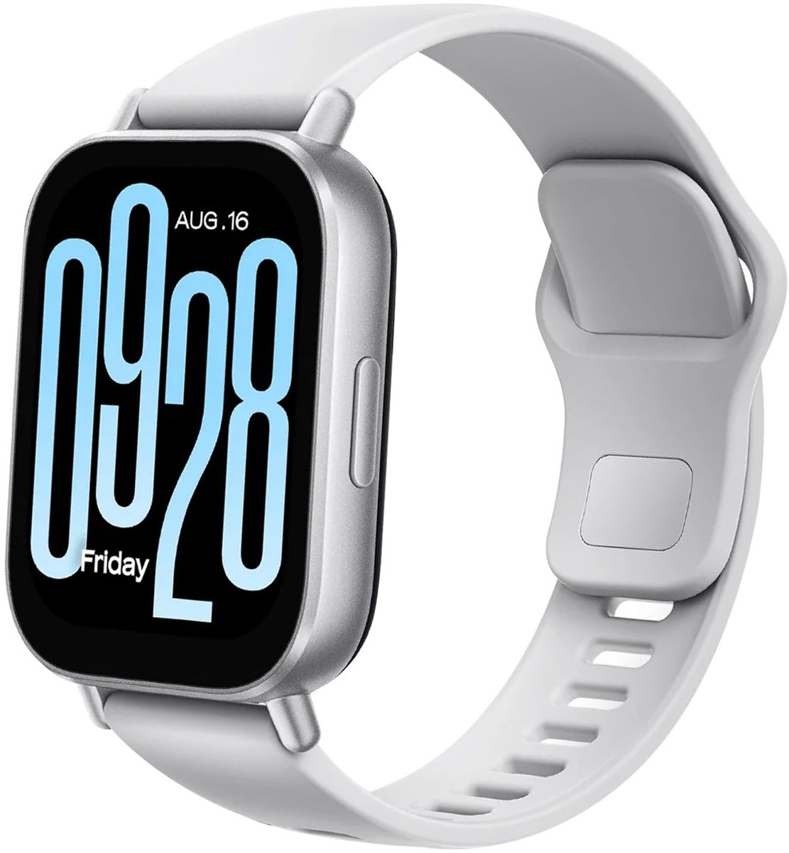 Xiaomi Redmi Watch 5 Active, 2,0" LCD-scherm, 18 dagen Batterijduur, Bluetooth-oproepen, Waterdicht tot 5 ATM, Zilver