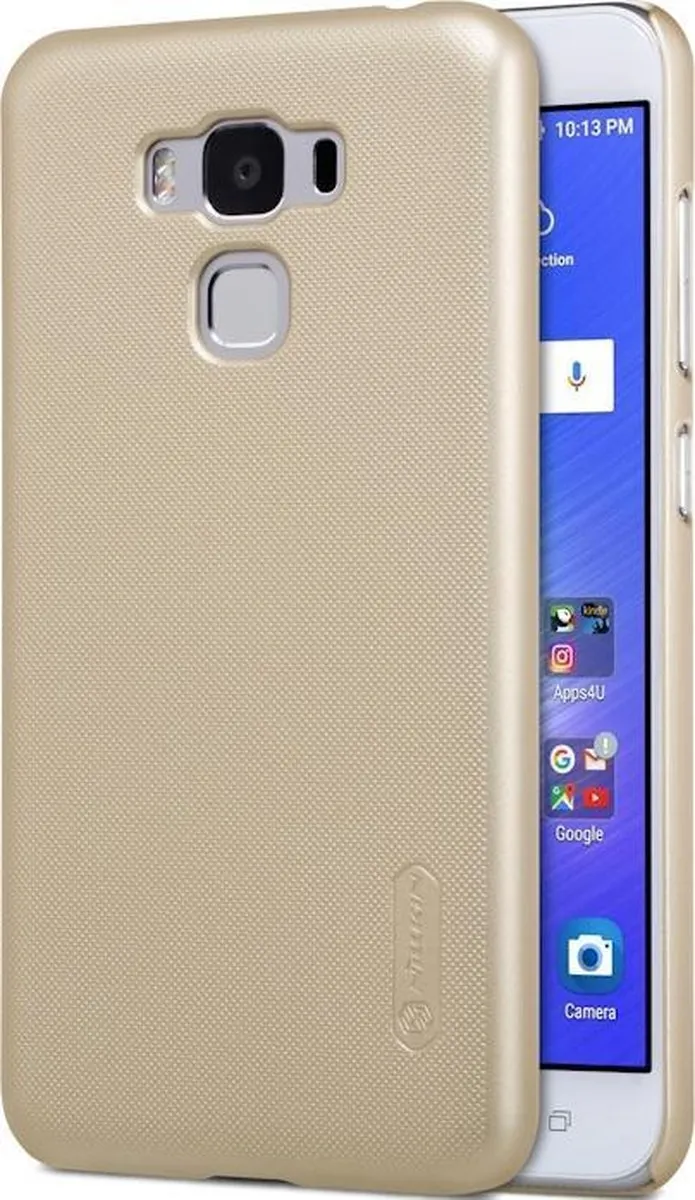 Nillkin Frosted Shield Hoesje Asus ZenFone 3 Max ZC553KL - Goud - afbeelding 3 van 6
