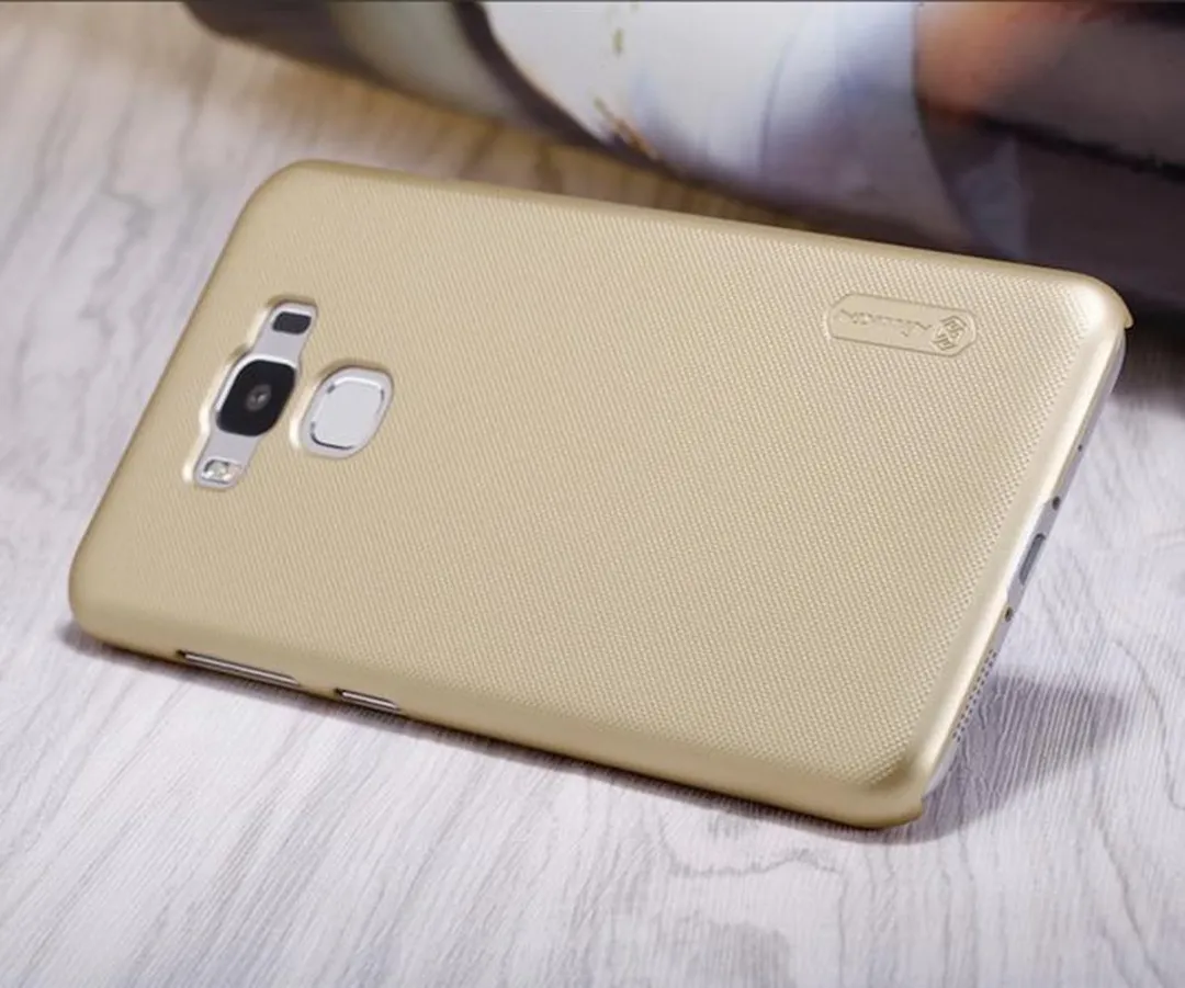 Nillkin Frosted Shield Hoesje Asus ZenFone 3 Max ZC553KL - Goud - afbeelding 6 van 6