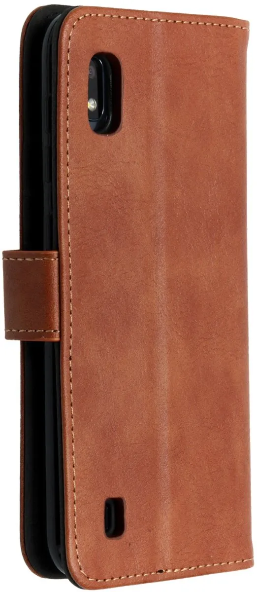 Imoshion Hoesje Samsung Galaxy A10 - 3 Pasjes - Bruin