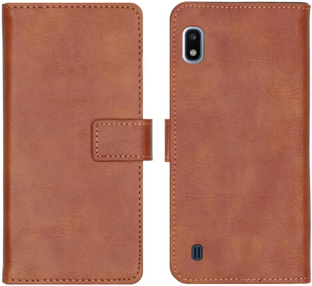 Imoshion Hoesje Samsung Galaxy A10 - 3 Pasjes - Bruin