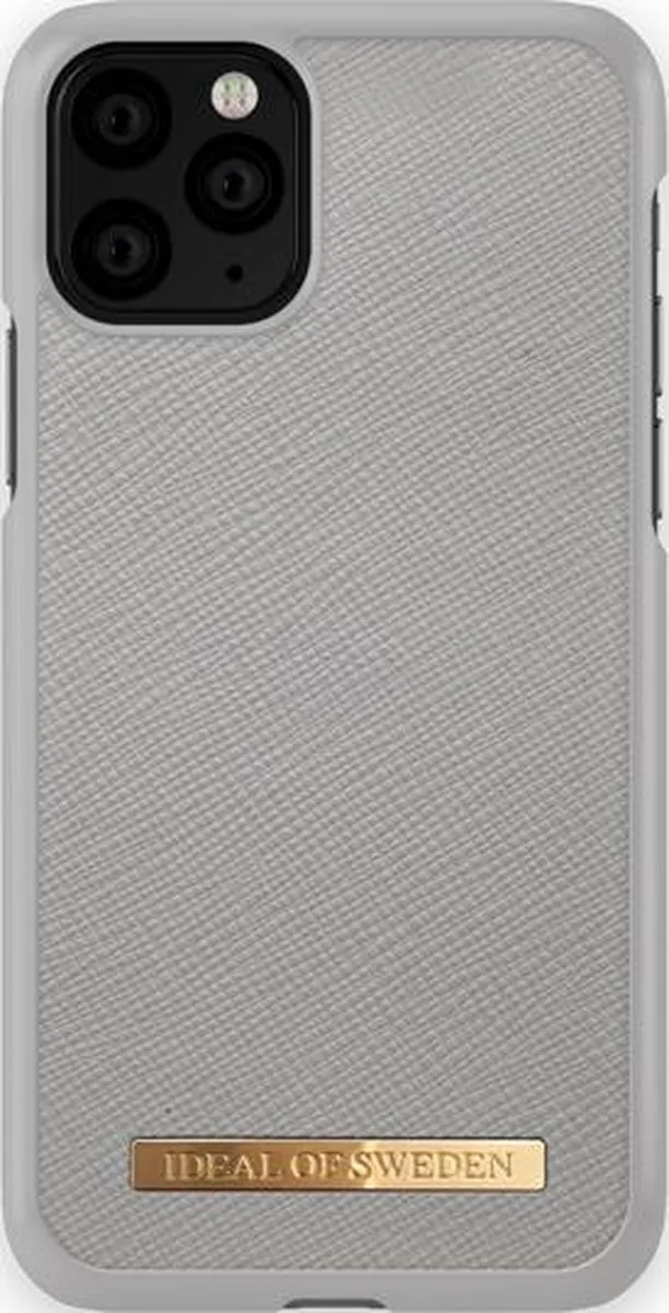 iDeal of Sweden Fashion Case Saffiano iPhone 11 Pro/XS/X - Grijs - afbeelding 2 van 6
