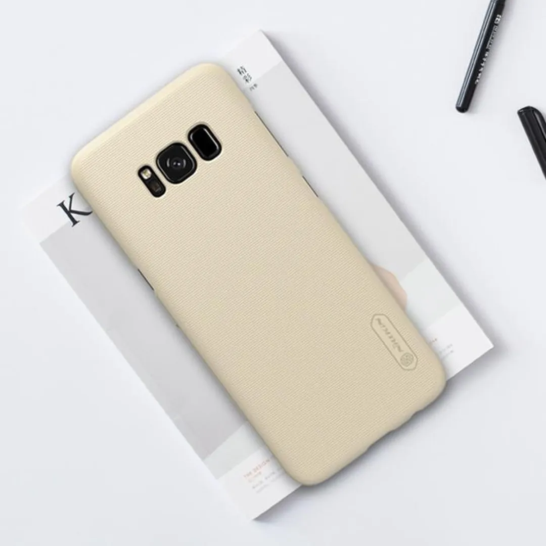 Nillkin Frosted Shield Hoesje Samsung Galaxy S8+ - Goud - afbeelding 6 van 6