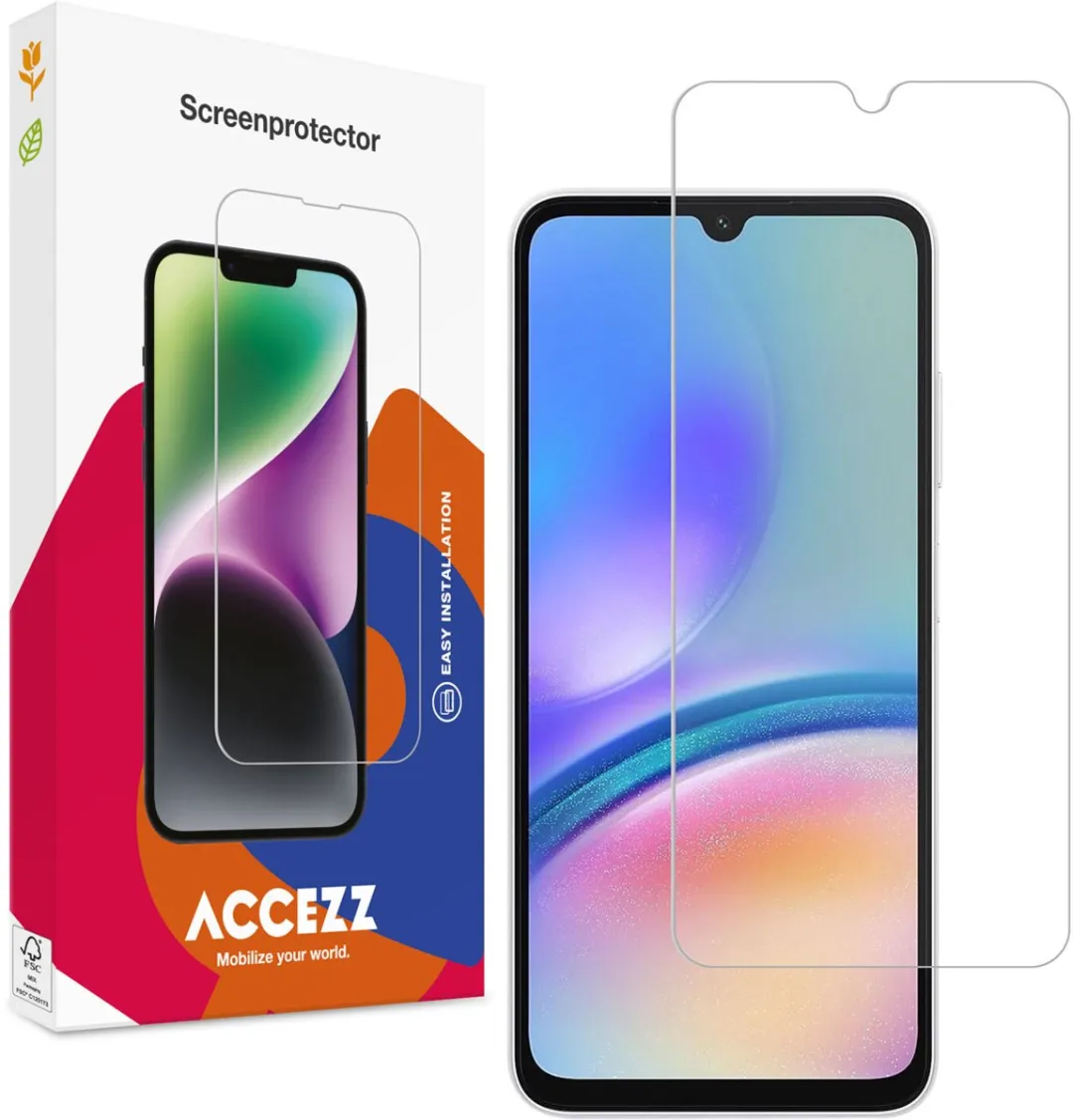 Accezz Screenprotector Samsung Galaxy A05s - Gehard Glas