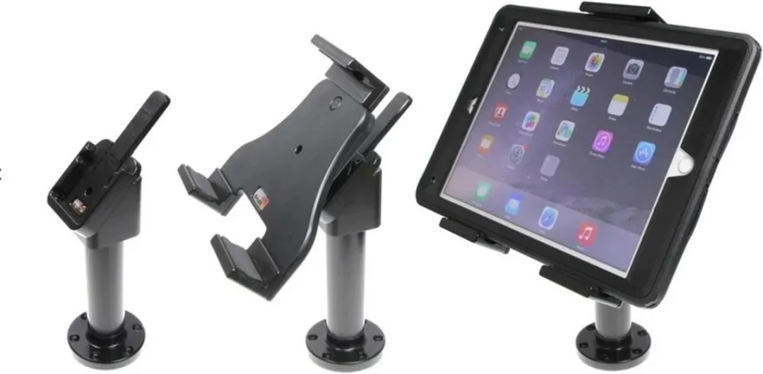 Brodit Universeel Tablet Houder 140-195mm - Zwart