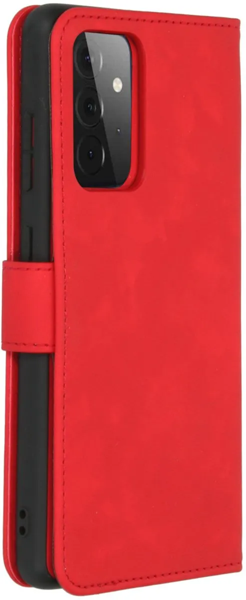 Imoshion Hoesje Samsung Galaxy A72 2-in-1 Bookcase - 3 Pasjes - Rood