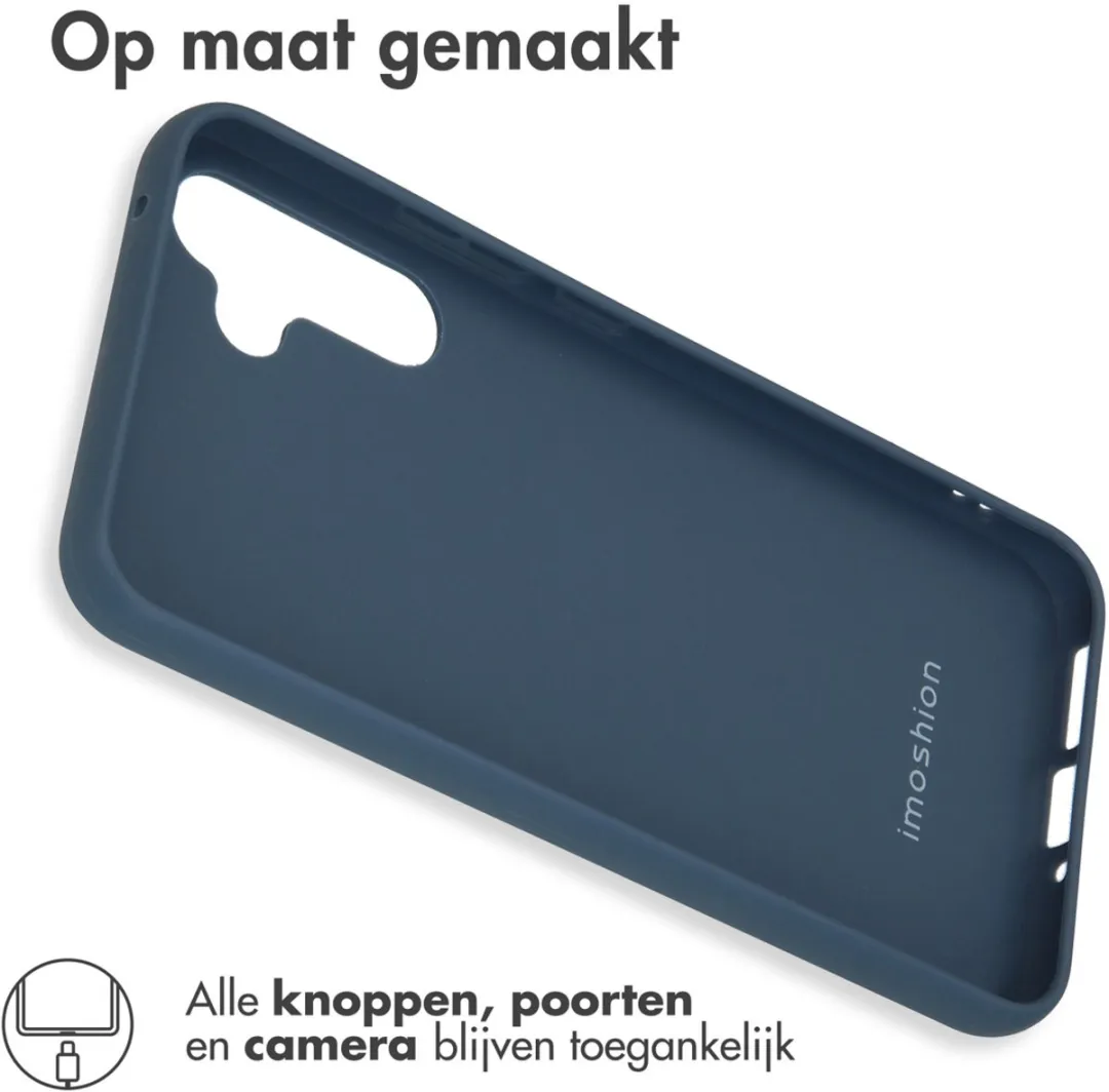 Imoshion Hoesje Samsung Galaxy A34 5G - Donkerblauw