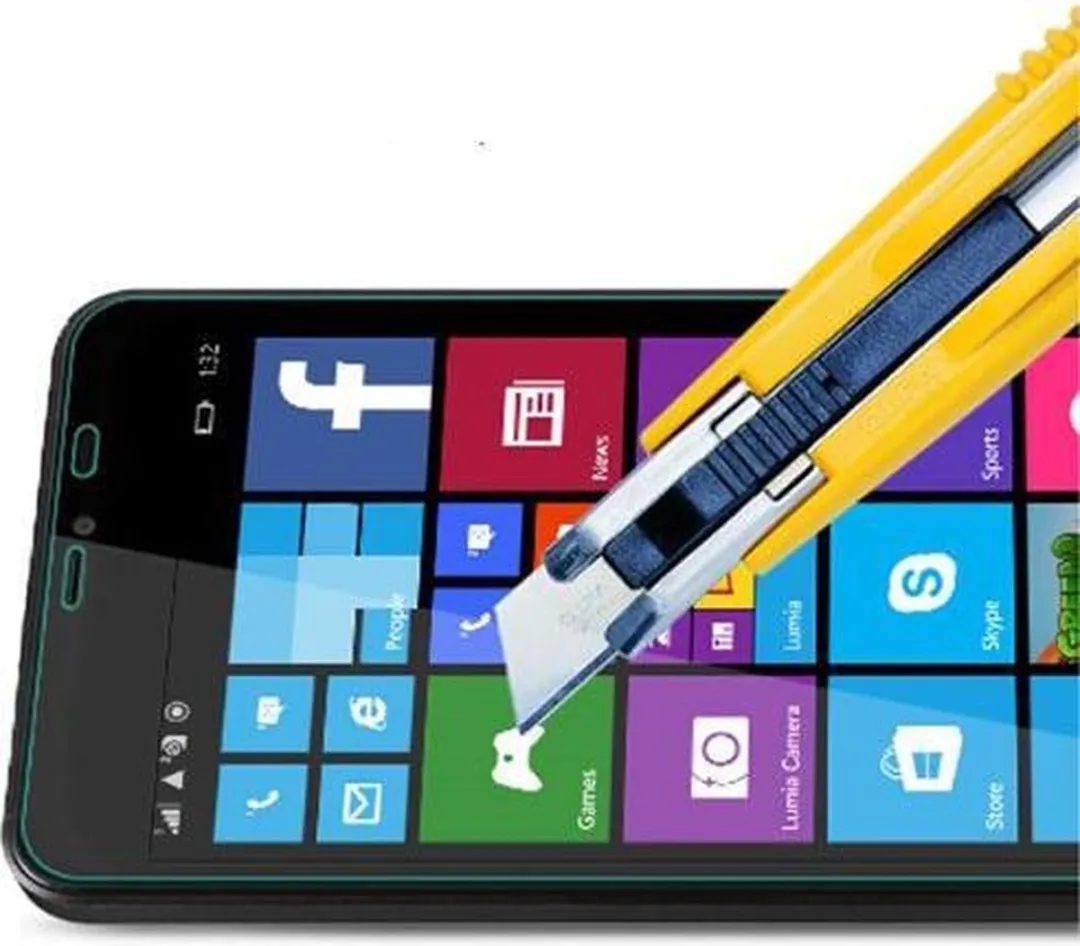 Nillkin Screenprotector Tempered Glass Microsoft Lumia 640 XL - 9H Nano - afbeelding 4 van 4