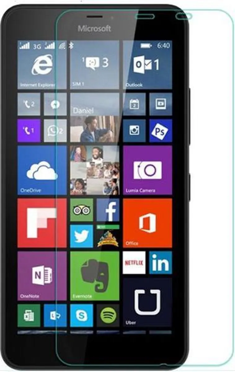 Nillkin Screenprotector Tempered Glass Microsoft Lumia 640 XL