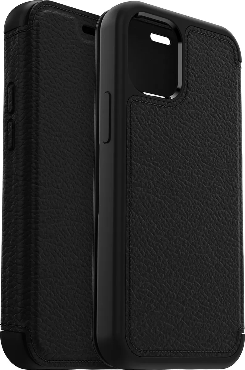 OtterBox Strada Via Hoesje iPhone 12 Mini - Zwart - afbeelding 2 van 6