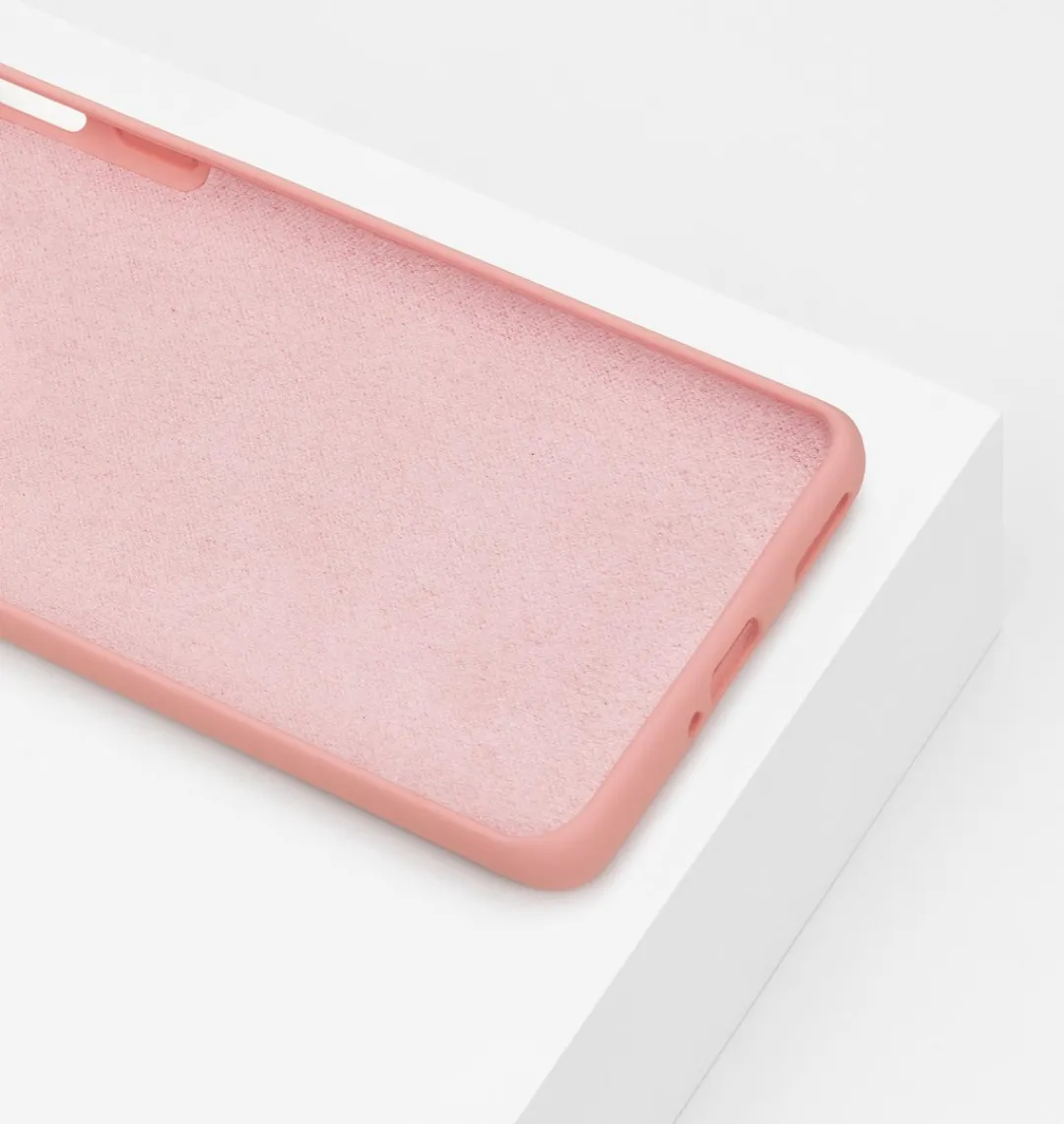 BMAX Siliconen Hoesje OnePlus 8 Pro - Peach
