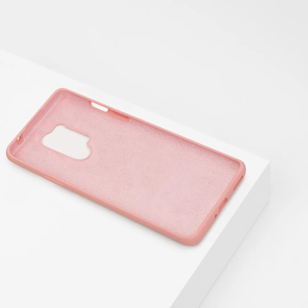 BMAX Siliconen Hoesje OnePlus 8 Pro - Peach