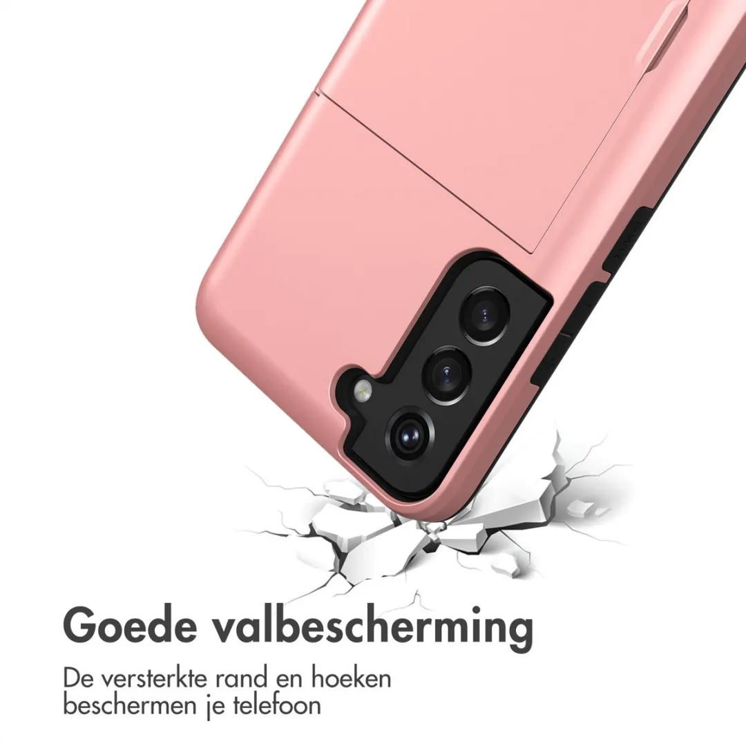Imoshion Hoesje Samsung Galaxy S21 - Rosé Goud - 2 Pasjes - afbeelding 6 van 6