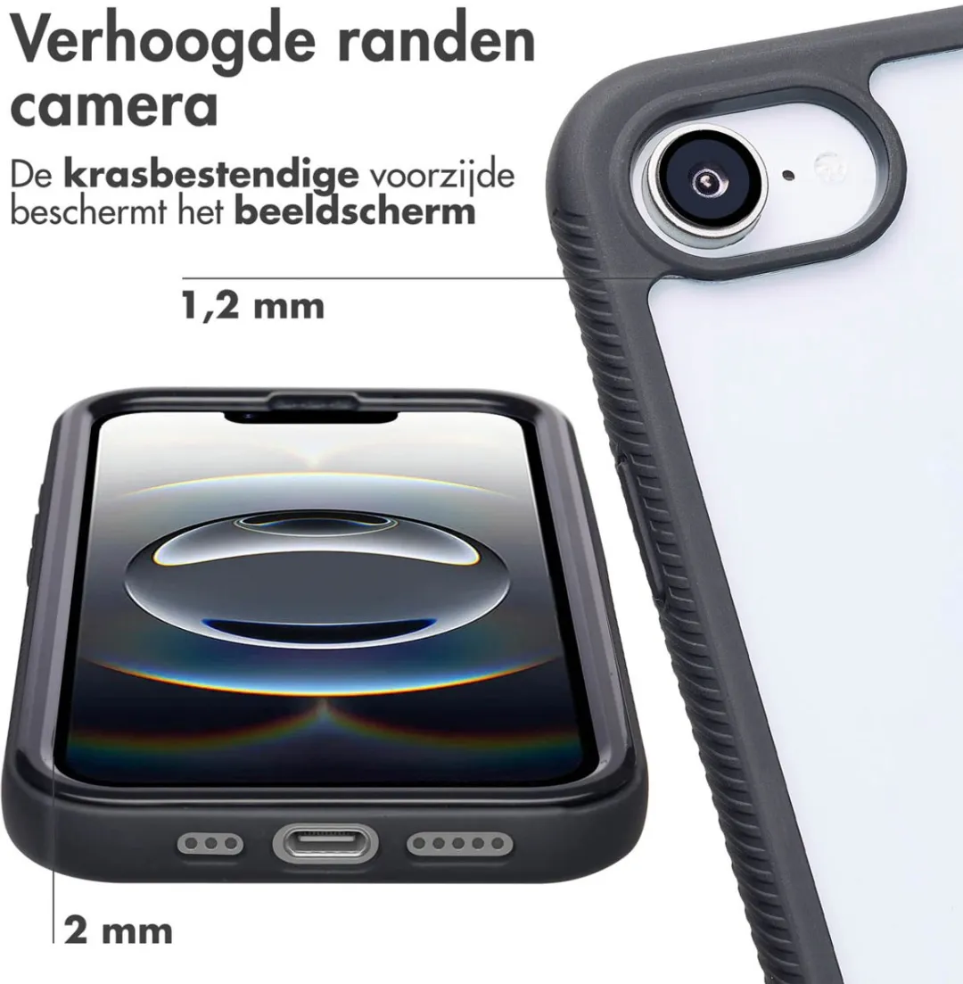 Imoshion Hoesje iPhone 16e 360° Zwart