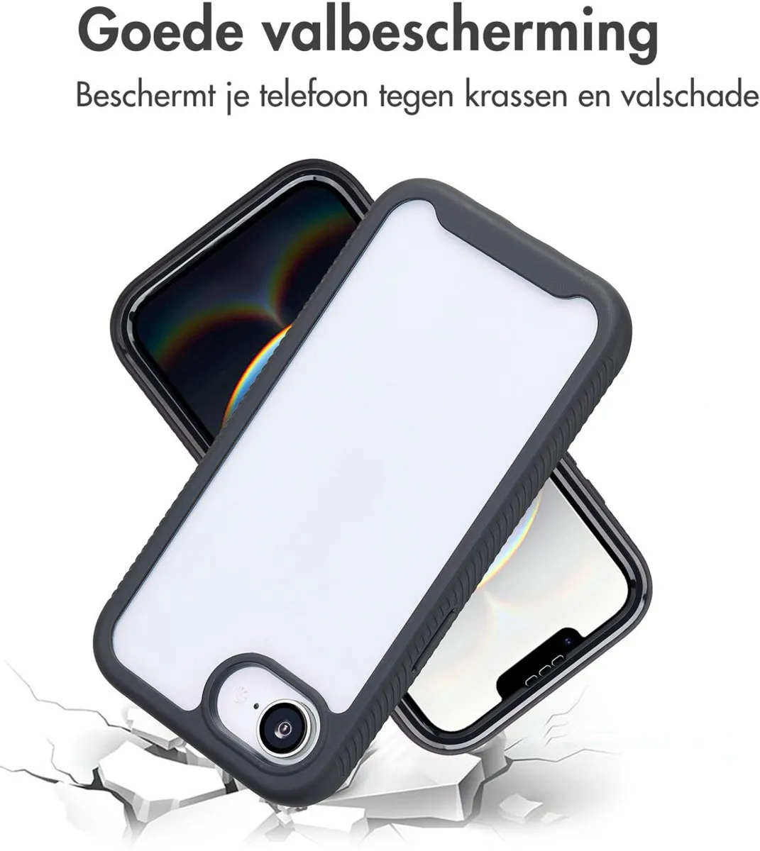 Imoshion Hoesje iPhone 16e 360° Zwart