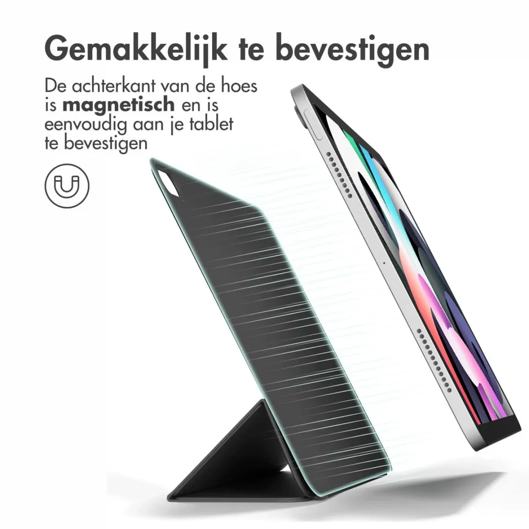imoshion SH00077594 Tablethoes - Apple iPad 11/10e 10.9" - Magnetic Bookcase - Zwart