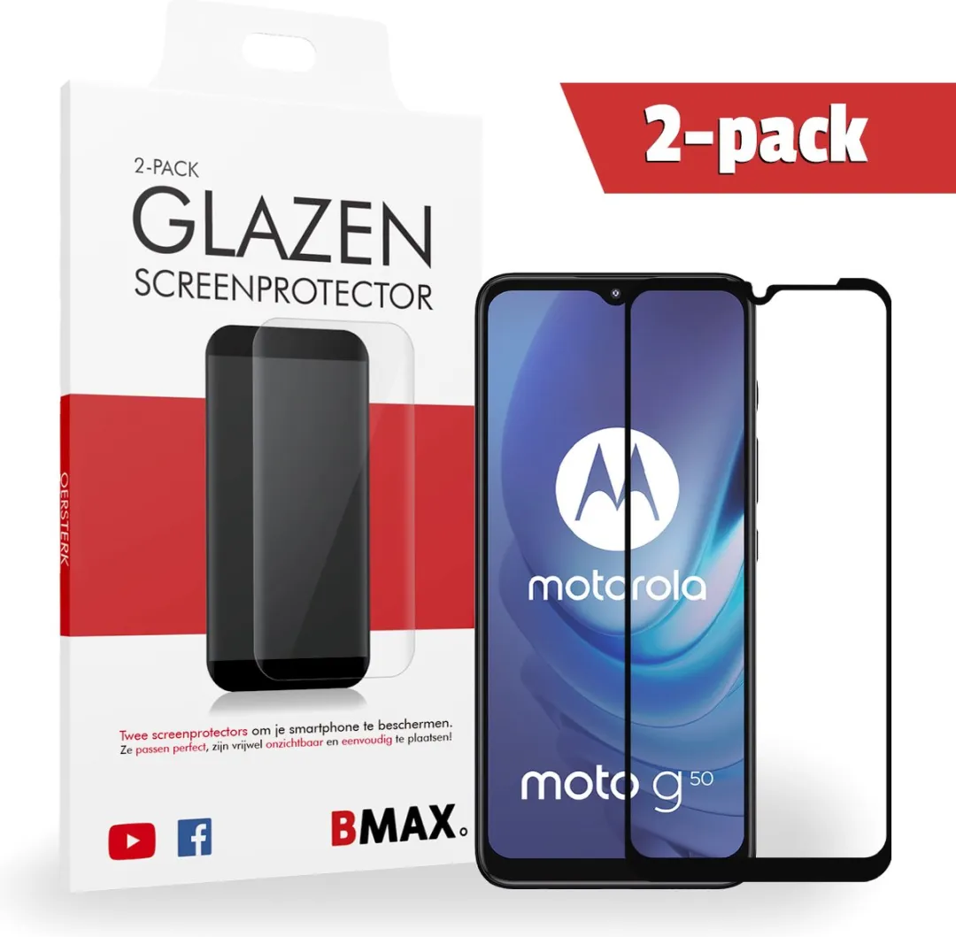 BMAX Screenprotector Motorola Moto G50