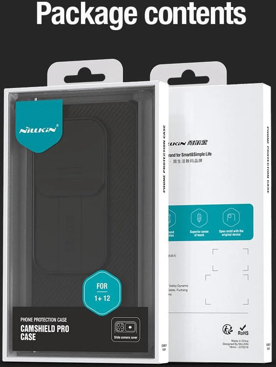 Nillkin CamShield Hoesje OnePlus 12 - Groen