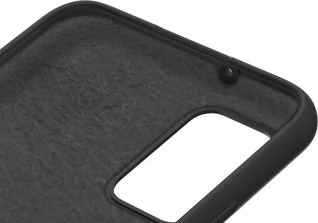 Azuri Samsung Galaxy A02s Hoesje - Siliconen - Zwart
