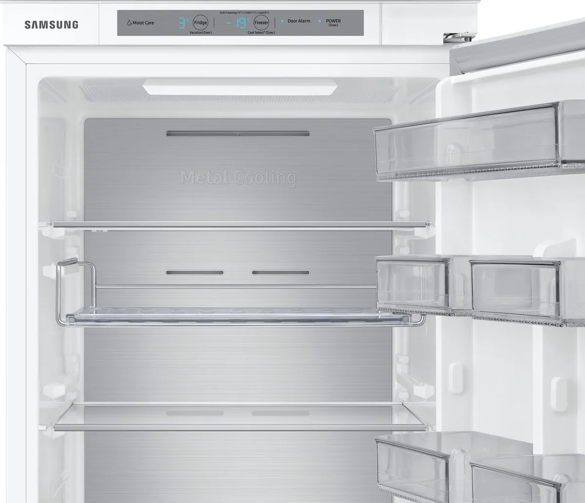 Samsung BRB26705DWW/EU Inbouw Koel-Vriescombinatie 264L - Wit
