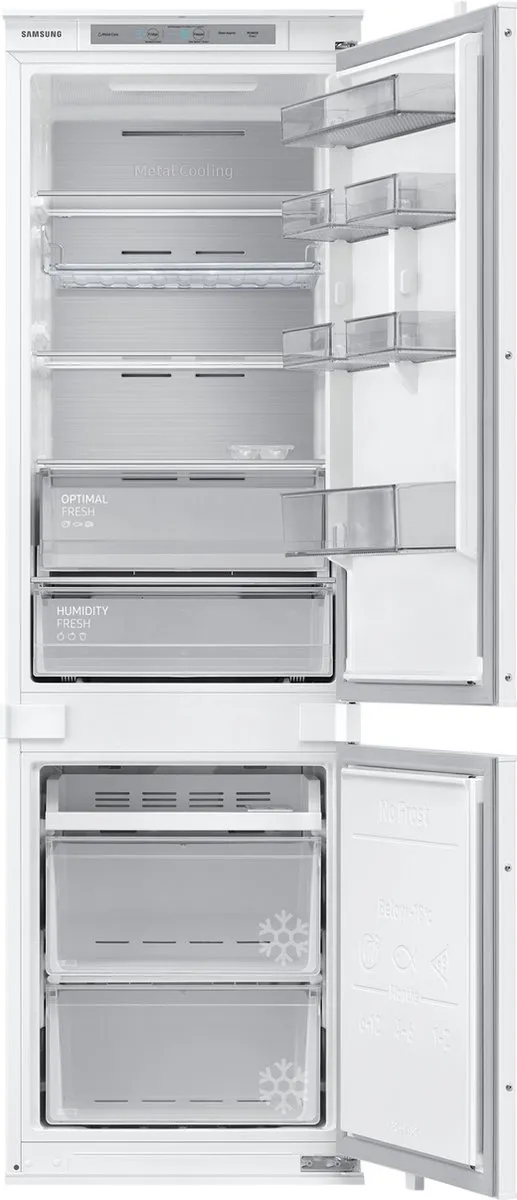 Samsung BRB26705DWW/EU Inbouw Koel-Vriescombinatie 264L - Wit