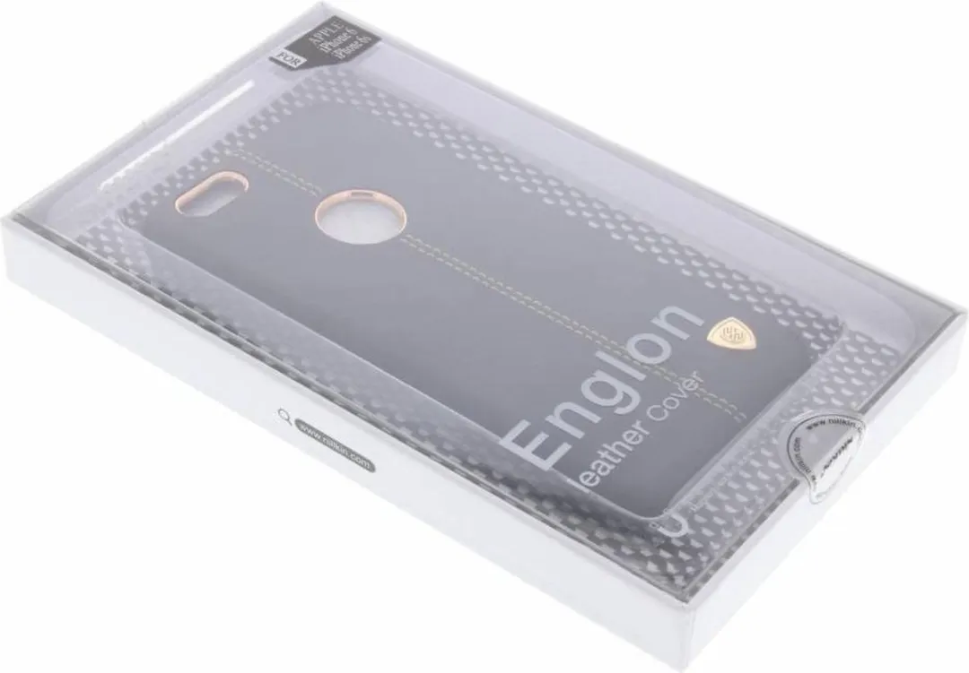 Nillkin Englon Leather Cover iPhone 6/6s 6G12081501 - Zwart - afbeelding 4 van 4