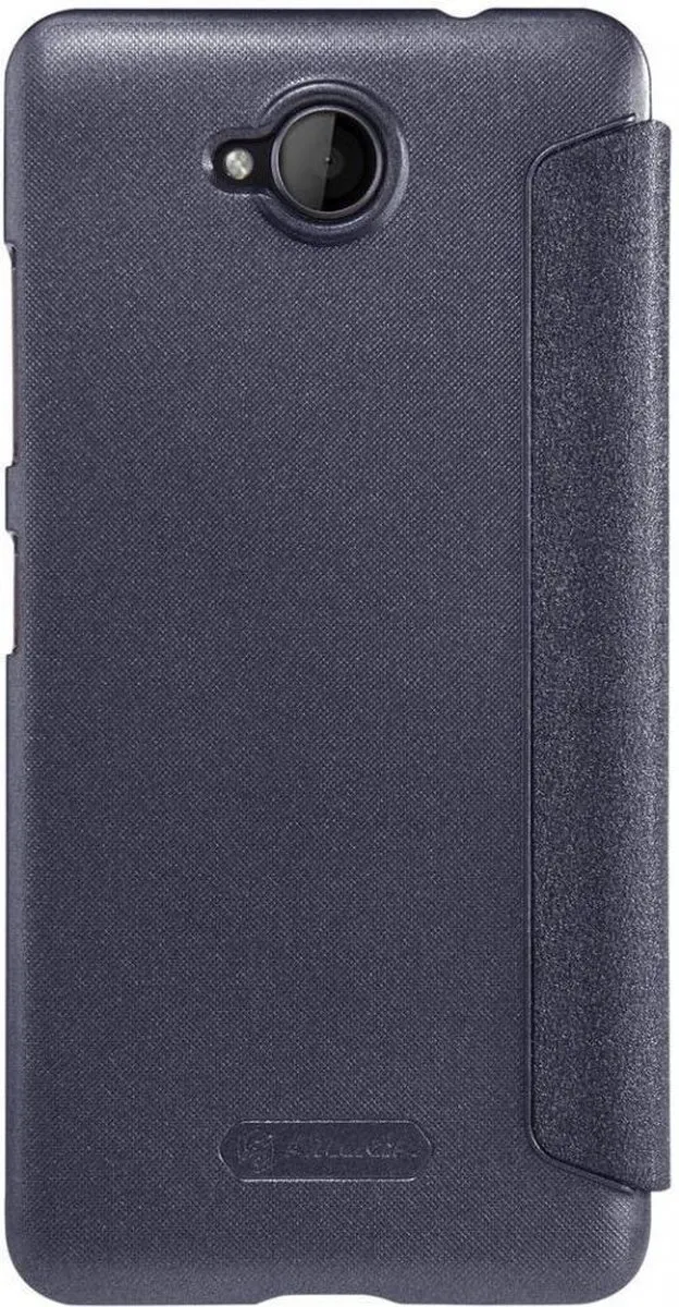 Nillkin Sparkle Series Leather Case Microsoft Lumia 650 - Zwart - afbeelding 3 van 5