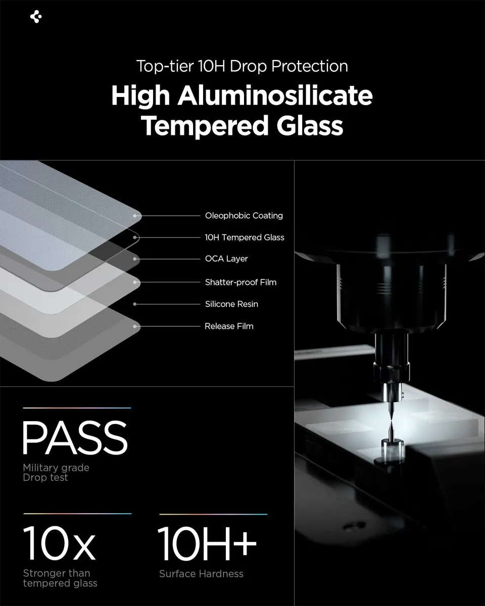 Spigen Screenprotector AGL11084 voor Samsung Galaxy S26 Plus - 2 Stuks - Transparant