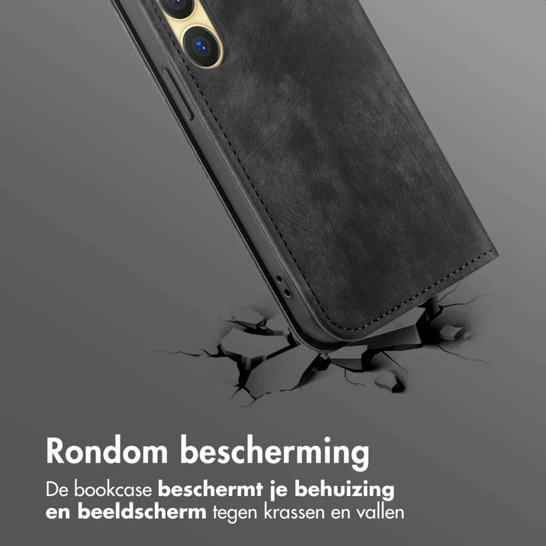 Imoshion Hoesje Samsung Galaxy S24/S25 Slim Bookcase - 2 Pasjes - Zwart