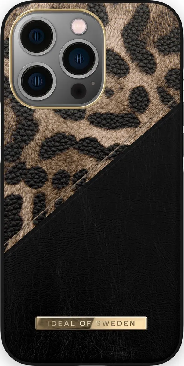 iDeal of Sweden iPhone 13 Pro Fashion Case Midnight Leopard