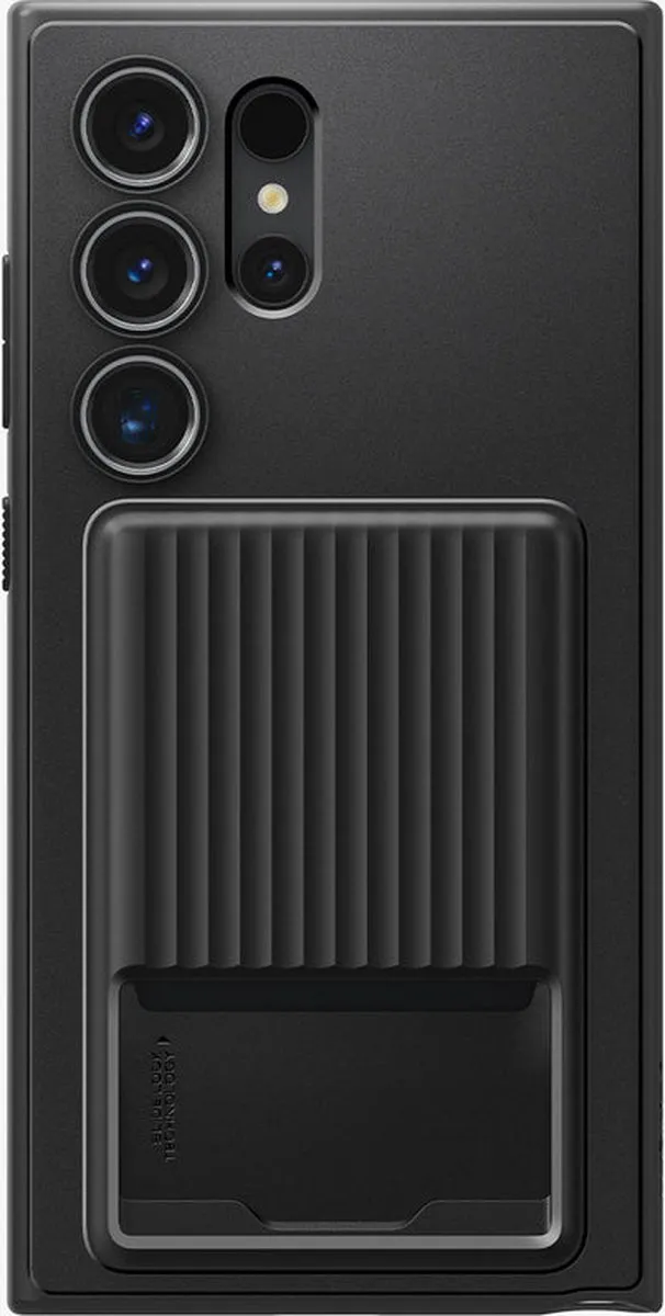 Spigen Liquid Slot ACS07310 Hoesje - Samsung Galaxy S24 Ultra - Zwart