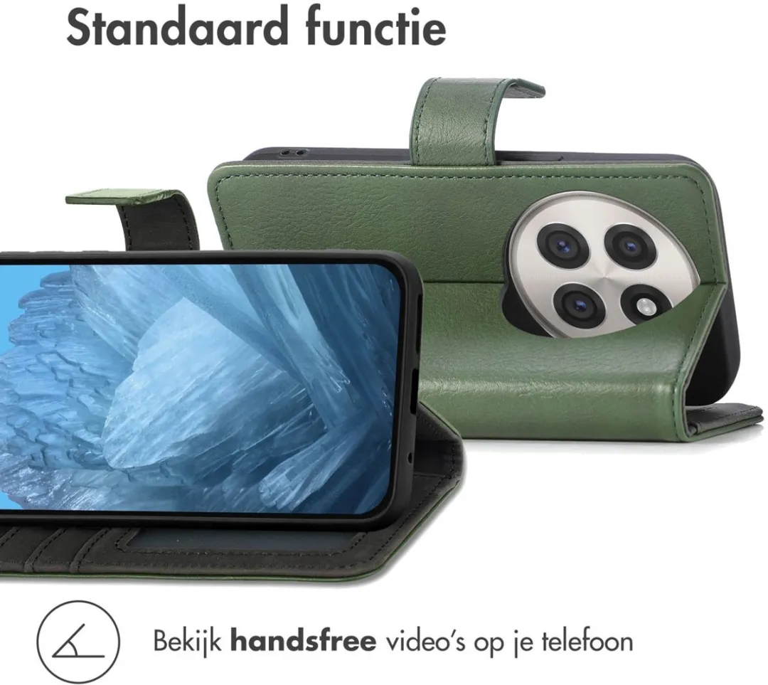 Imoshion Hoesje OnePlus 13R Groen - 3 Pasjes