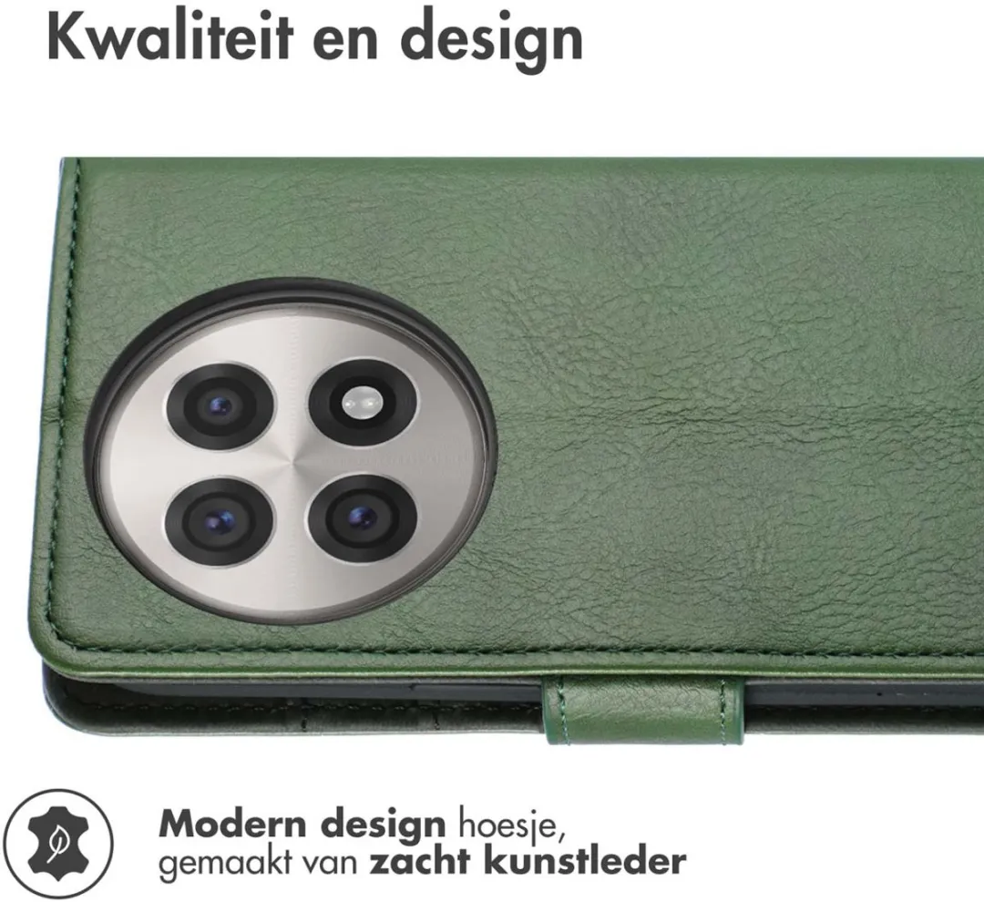 Imoshion Hoesje OnePlus 13R Groen - 3 Pasjes