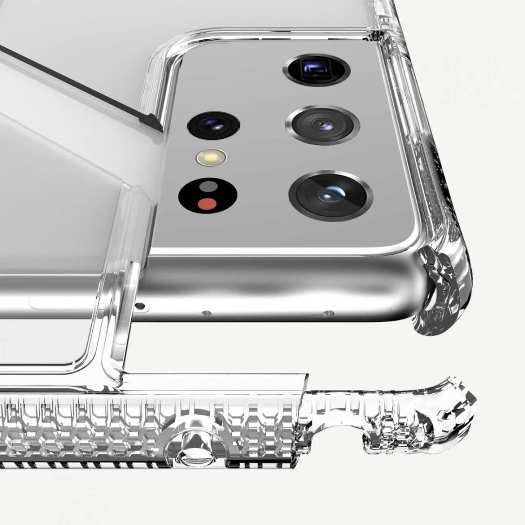 Itskins Level 2 SpectrumClear Samsung Galaxy S21 Ultra Hoesje - Transparant